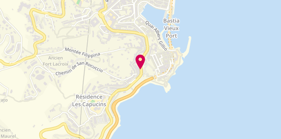 Plan de École de Conduite Bastiaise, 10 Place Vincetti, 20200 Bastia