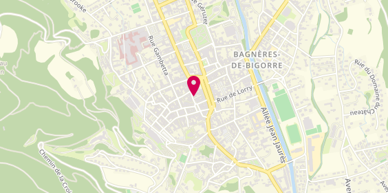 Plan de Audrey Auto Ecole, 4 Rue Victor Hugo, 65200 Bagnères-de-Bigorre