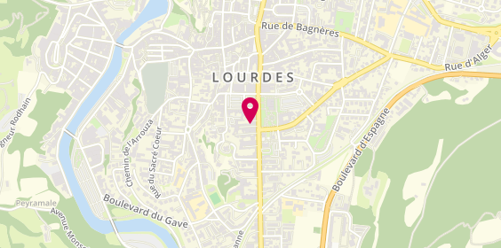 Plan de Bleriot Conduite, 12 avenue du Maréchal Foch, 65100 Lourdes