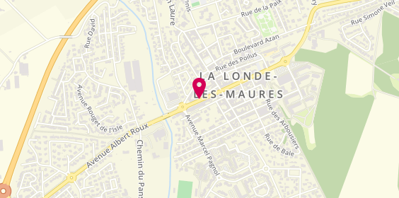 Plan de Ecole de Conduite Madinina, 64 avenue Albert Roux, 83250 La Londe-les-Maures
