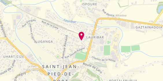 Plan de Auto Ecole Maritxu, 17 Rue 11 Novembre, 64220 Saint-Jean-Pied-de-Port