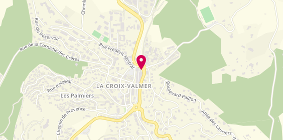 Plan de Auto École mim, 714 Boulevard de Saint Raphaël, 83420 La Croix-Valmer