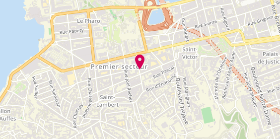 Plan de Ec Saint Lambert, 21 Rue Guy de Combaud Roquebrune, 13007 Marseille