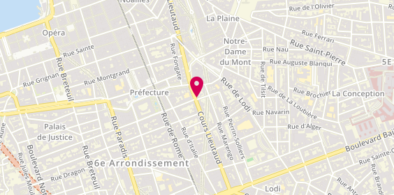 Plan de C.F.E Centre de formation et d'Éducation, 65 Cr Lieutaud, 13006 Marseille