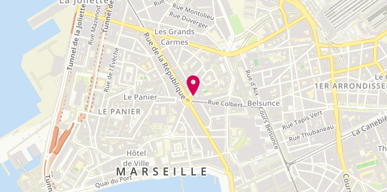 Plan de ECF, 4 place Sadi-Carnot, 13002 Marseille