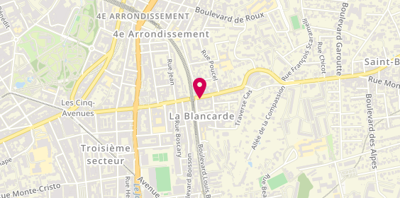Plan de Phocea Conduite, 114 Boulevard de la Blancarde, 13004 Marseille
