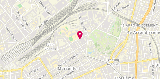 Plan de Auto ecole longchamp, 50 Boulevard Camille Flammarion, 13001 Marseille