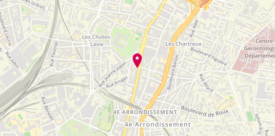 Plan de Auto Ecole Simply Permis, 183 avenue des Chartreux, 13004 Marseille