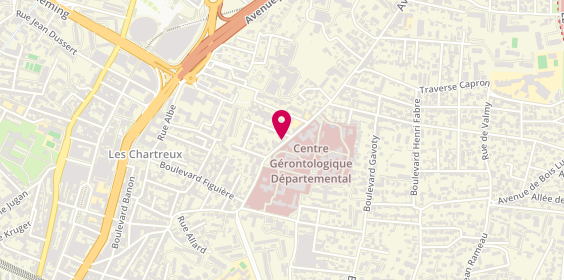 Plan de Ecf Guillemot, 169 avenue de Montolivet, 13012 Marseille
