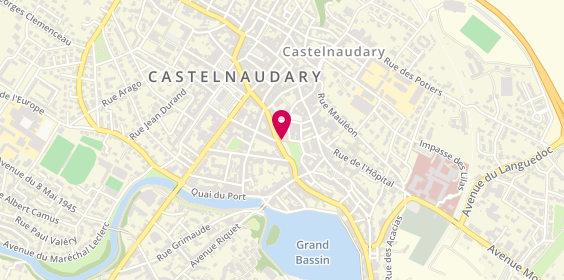 Plan de Ecf Castelnaudary Acc Formations, 24 Rue de Dunkerque, 11400 Castelnaudary