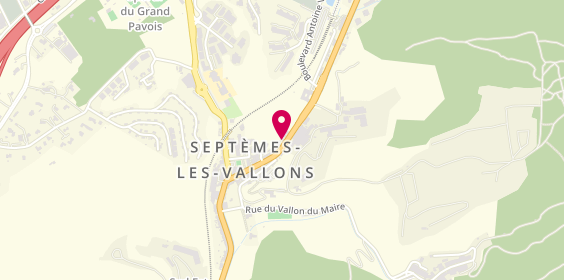Plan de Auto-école - Septèmes-les-Vallons | Auto-école Septemoise, 199 avenue du 8 Mai 1945, 13240 Septèmes-les-Vallons