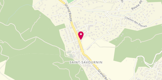 Plan de Saint Savournin Conduite, 112 D7, 13119 Saint-Savournin