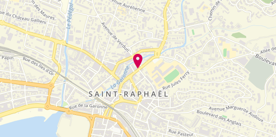 Plan de St raphael formation école de conduite, 169 avenue de Valescure, 83700 Saint-Raphaël