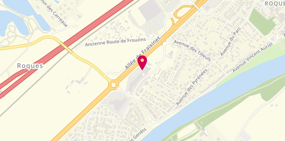 Plan de ECF Roques Toulouse, 6 Avenue des Mûriers, 31120 Roques
