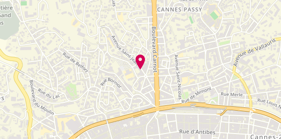 Plan de Alpha Conduite, 5 avenue Saint-Jean, 06400 Cannes