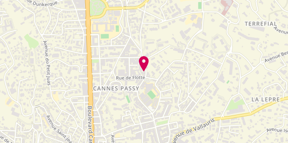 Plan de Auto-Ecole Jules Ferry, 155 Boulevard de la République, 06400 Cannes