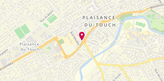 Plan de Auto Moto Ecole Bonne Route, 30 Rue du Dr Armaing, 31830 Plaisance-du-Touch