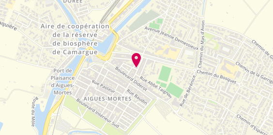 Plan de BONNAMY Marc, 15 Rue Faubourg National, 30220 Aigues-Mortes