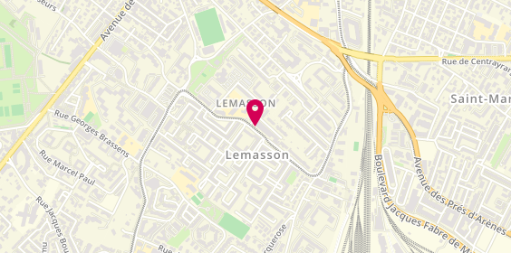 Plan de O' Permis Lemasson, 392 Boulevard Pedro de Luna, 34070 Montpellier