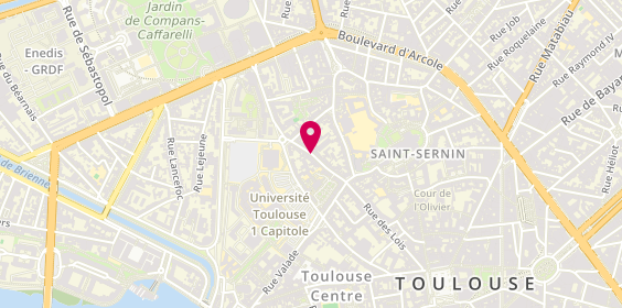 Plan de Ecole de Conduite EC1, 27 Rue des Salenques, 31000 Toulouse