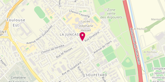 Plan de Auto-Ecole Plana Permis, 76 Rue Louis Plana, 31500 Toulouse