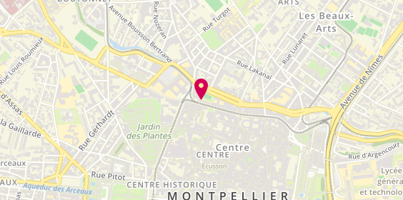 Plan de Auto-Ecole Pasteur, 5 Boulevard Pasteur, 34000 Montpellier