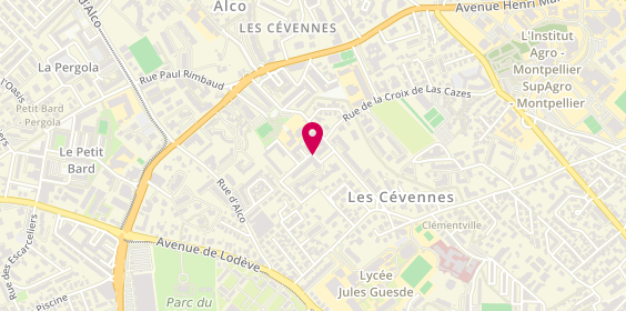 Plan de PERMIS7JRS(formation accélérée), 83 Rue Michel Ange, 34070 Montpellier