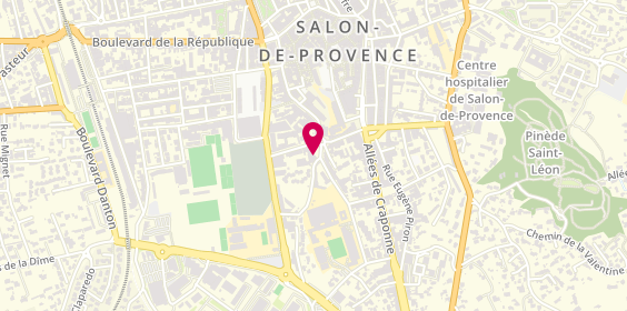 Plan de C'permis, 93 place de la Ferrage, 13300 Salon-de-Provence