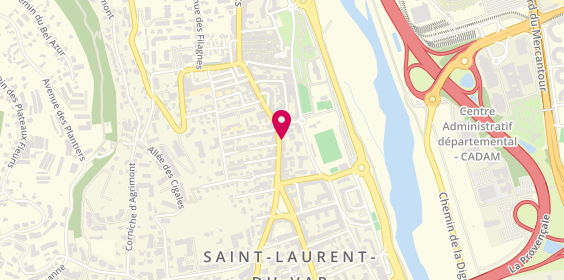 Plan de C.E.R, 152 avenue du Général Leclerc, 06700 Saint-Laurent-du-Var