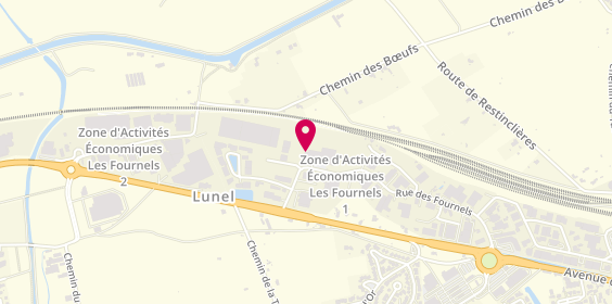 Plan de CESR City'Pro Montpellier-Lunel, Zone Aménagement des Fournels
721 Rue des Fournels, 34400 Lunel