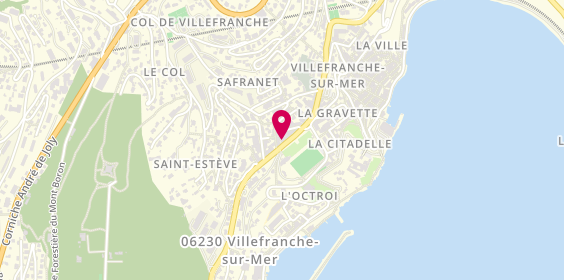 Plan de BESSIERES Francis, 10 Av. Du Maréchal Foch, 06230 Villefranche-sur-Mer