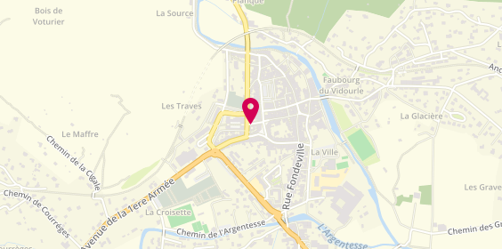 Plan de Auto-école Top Départ, 10 Rue Roger Sabatier, 30170 Saint-Hippolyte-du-Fort