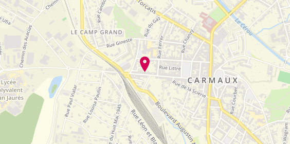 Plan de Ecf Carmaux, 62 avenue Jean Jaurès, 81400 Carmaux