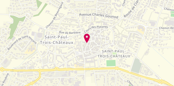 Plan de Ect, 8 Grande Rue, 26130 Saint-Paul-Trois-Châteaux