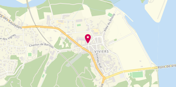 Plan de Auto école Vivaroise, 5 Rue du Chemin 9, 07220 Viviers