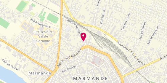 Plan de Jsr Conduite, 3 avenue Rondereau, 47200 Marmande