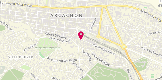 Plan de Arca Conduite, 41 Rue Georges Méran, 33120 Arcachon