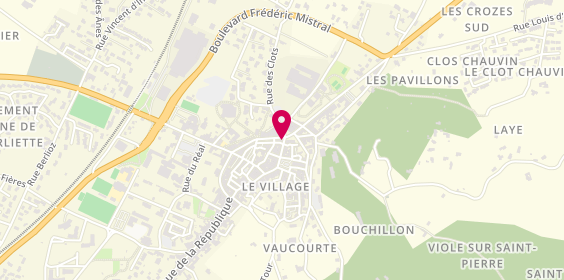 Plan de Ecole de Conduite Loriolaise, 53 avenue de la République, 26270 Loriol-sur-Drôme