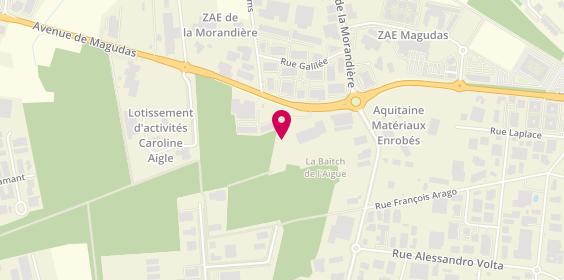 Plan de CF2R, 152 avenue de Magudas, 33700 Mérignac
