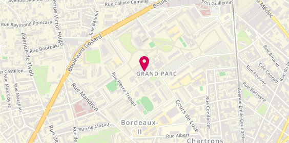 Plan de Auto-École Marie Jeanne, 26 Rue Louis Geandreau, 33300 Bordeaux
