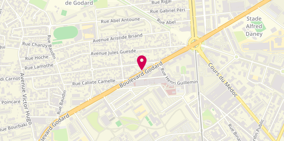 Plan de Centre Formation de Conducteurs Routiers, 223 Boulevard Godard, 33110 Le Bouscat