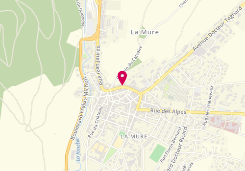 Plan de Auto Ecole la Vallee - le Breuil, 35 Rue du Breuil, 38350 La Mure