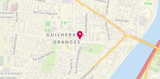 Plan de Elite auto ecole, 426 avenue Georges Clemenceau, 07500 Guilherand-Granges