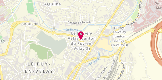 Plan de La Voie Verte, 14 Boulevard de Cluny, 43000 Le Puy-en-Velay
