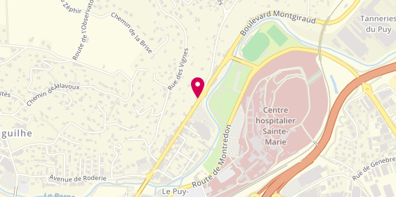 Plan de Auto Ecole Soleilhac, 6 avenue des Champs Elysées, 43770 Chadrac