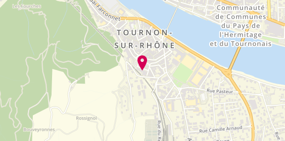 Plan de Auto Ecole Drive'In 26, 8 place Jean Jaurès, 07300 Tournon-sur-Rhône