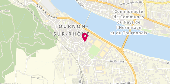 Plan de Pole Position Tournon, 15 Rue Thiers, 07300 Tournon-sur-Rhône