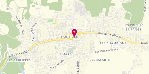 Plan de Auto-école DRIVe'IN 26, 28 Rue Louis Poulenard, 26240 Saint-Uze