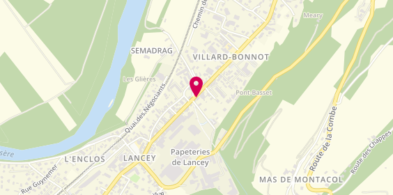 Plan de Auto-Ecole de Lancey, 27 Boulevard de la Pologne, 38190 Villard-Bonnot