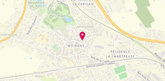 Plan de Auto Ecole Corine, 45 Rue de la République, 38430 Moirans